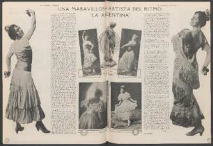 Una maravillosa artista del ritmo: "La argentina"