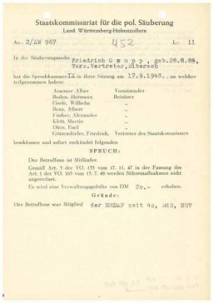 Gaupp, Friedrich