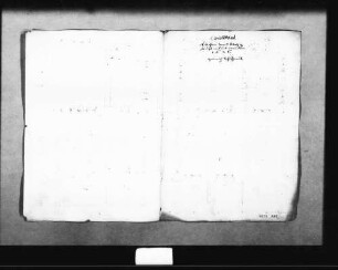 Grundrisse der Küche und Metzig (Folio Doppelblatt)