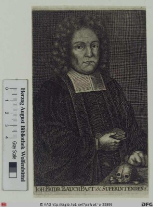 Bildnis Johann Friedrich Bauch