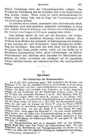 321-328, II. Sprechsaal