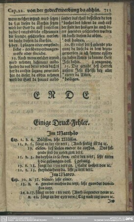 Einige Druck-Fehler