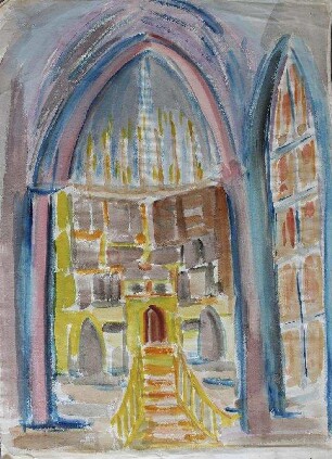 o.T. (Kirchen-Innenraum)