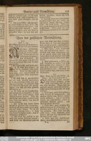[XLVII.] Von der geistlichen Vermählung.