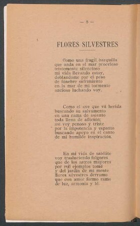 Flores silvestres