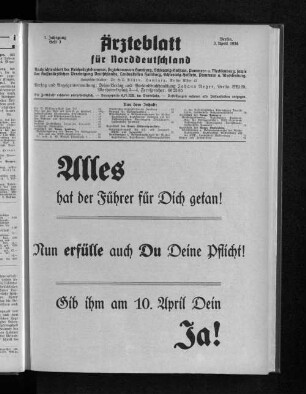 Alles hat der Führer für dich getan!