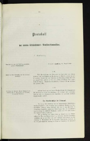 Protokoll der vierten Elbschiffahrts-Revisionskommission. 7. Konferenz.