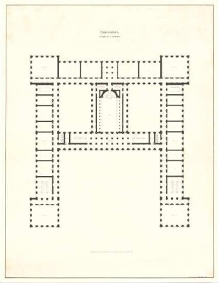 Klumpp, Karl F. A.; Universität - Grundriss 1. OG