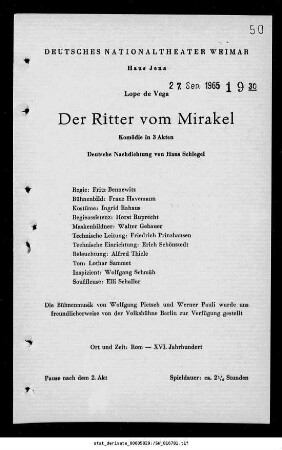 Der Ritter vom Mirakel