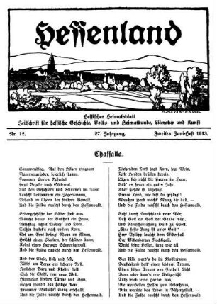 Nr.12, Zweites Juni-Heft 1913