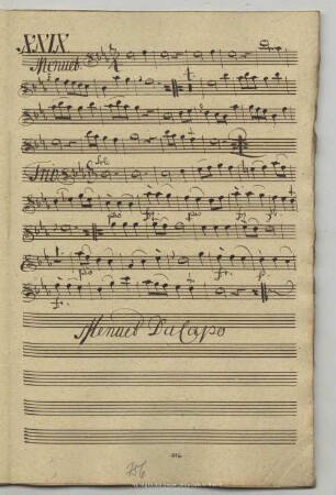 29. Stamitz, Johann, Sinfonie Es-Dur 