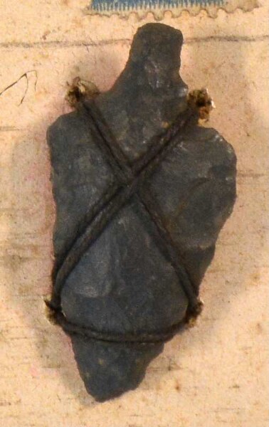 Stone arrowhead