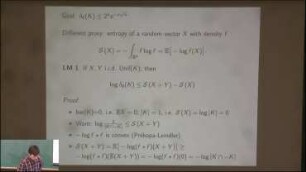 Volume of intersections of convex bodies with their symmetric images and efficient coverings