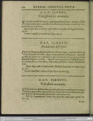 Cap. CLXXXVII. Defensionis annotatio