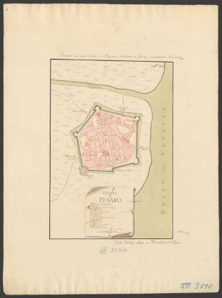 Pianta di Pesaro