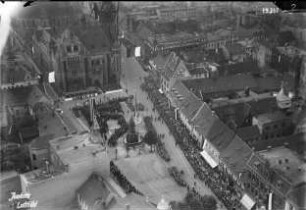Dessau, Besuch des Reichspräsidenten von Hindenburg, Rathaus