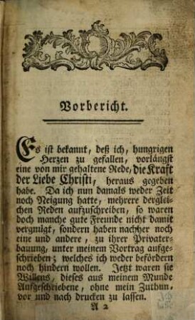 Geistliche Brosamen, Von des Herrn Tisch gefallen, Von guten Freunden aufgelesen, und hungrigen Herzen mitgetheilet: Bestehend in einer Sammlung verschiedener Erweckungs-Reden, 1,1