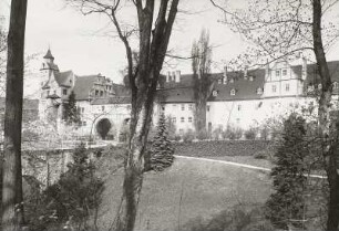 Glauchau, Schlösser : Glauchau. Schlösser Hinter- und Forderglauchau. Ansicht von Süden