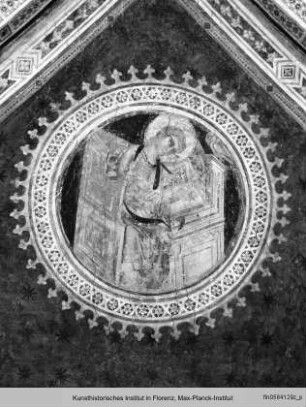 Freskenzyklus in der Sala dell'Udienza, Palazzo dell'Arte della Lana : Gewölbefresken: Evangelisten