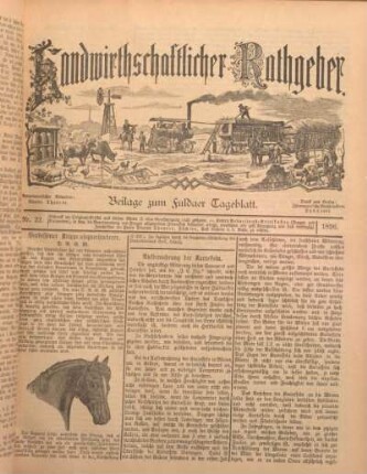 22: Beilage vom Montag, 19. Oktober 1896