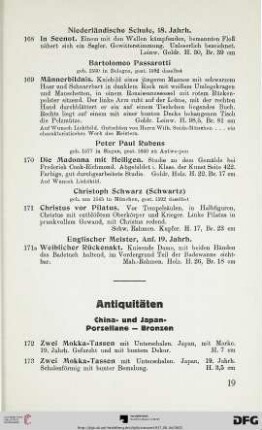 Antiquitäten (Nr. 172-564)