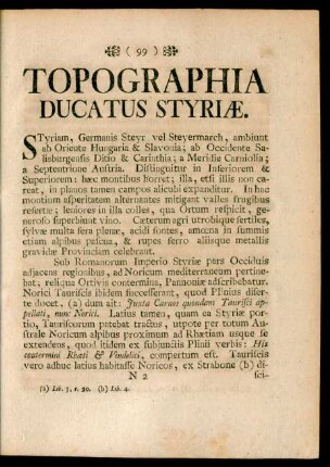 Topographia Ducatus Styriae