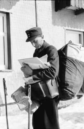 Schauinsland: Burggraf; Briefträger mit Post