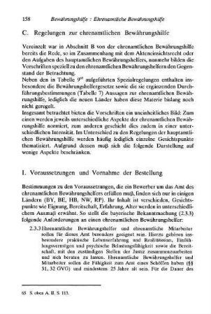 158-162, C. Regelungen zur ehrenamtlichen Bewährungshilfe