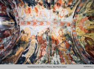 Die Ausmalung der Kirche der Erzengel : Erzengel und die Geburt und die Taufe Christi