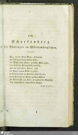 118. Scharfenberg bei Göppingen im Württembergischen