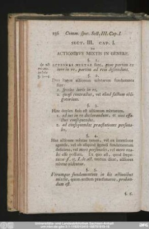Cap. I. De Actionibus Mixtis In Genere.
