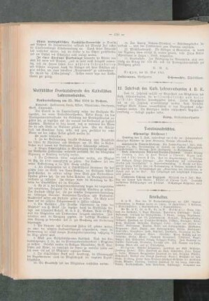 12. Jahrbuch des Kath. Lehrerverbandes d. D. R.