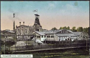 Steinkohlenbergwerk Gräfin Laura-Grube in Königshütte (Oberschlesien)