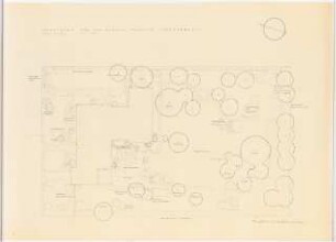 Garten Wohltat, Meerbusch: Vorentwurf Gartenplan 1:100