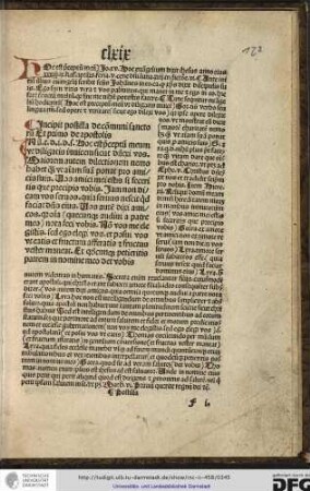 In illo tempore dixit Iesus discipulis suis Hoc est preceptum meum... Ante initium illius evangelii scribit sanctus Johannes in eodem capitulo, quod Christus dixit discipulis suis Ego sum vitis vera...
