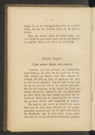 Zehntes Kapitel. Rosas wahrer Stand wird entdeckt.