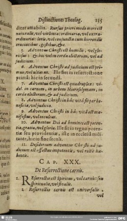 Cap. XXX. De Resurrectione carnis