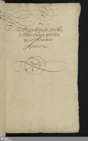 Des Marggraffthumbs Oberlausiz Landes Ordnung, geschloßen den 20 Novembries Anno 1551.