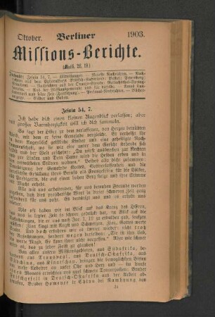 Oktober. 1903.