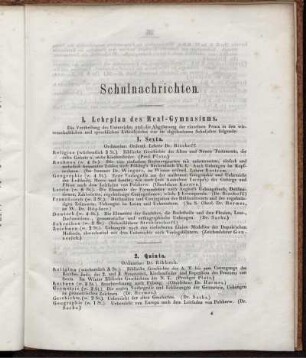 Schulnachrichten.