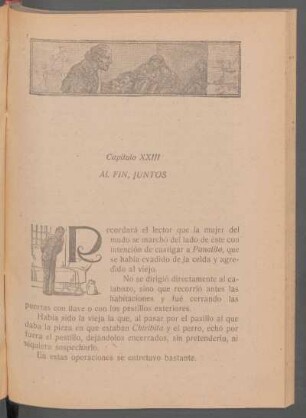 Capítulo XXIII - Al fin, juntos