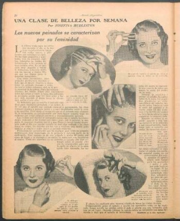 Los nuevos peinados se caracterizan por su feminidad : Una clase de belleza por semana