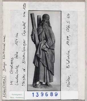 München: Bayerisches Nationalmuseum, Heiliger Andreas