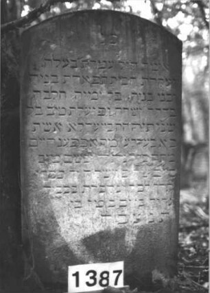 Grabstein 1387