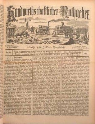 20: Beilage vom Montag, 23. September 1901