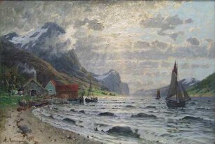 Norwegische Fjordlandschaft