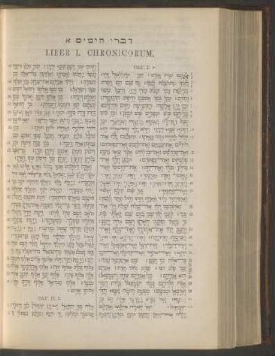 Liber I. Chronicorum