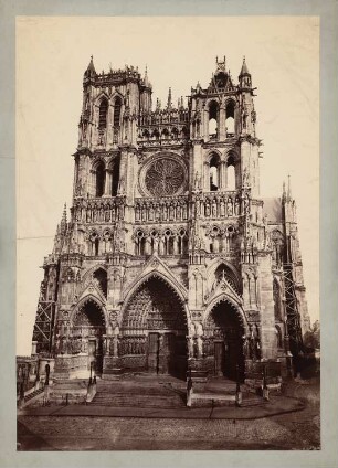 Kathedrale, Amiens: Westfront
