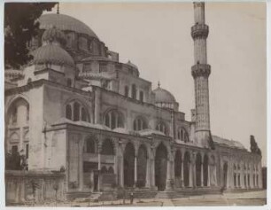 Şehzade-Moschee, Istanbul: Außenansicht, Nordostseite
