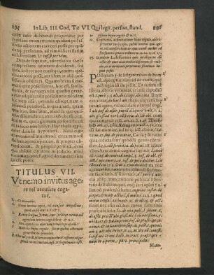 Titulus VII. Ut nemo invitus agere vel accusare cogatur.